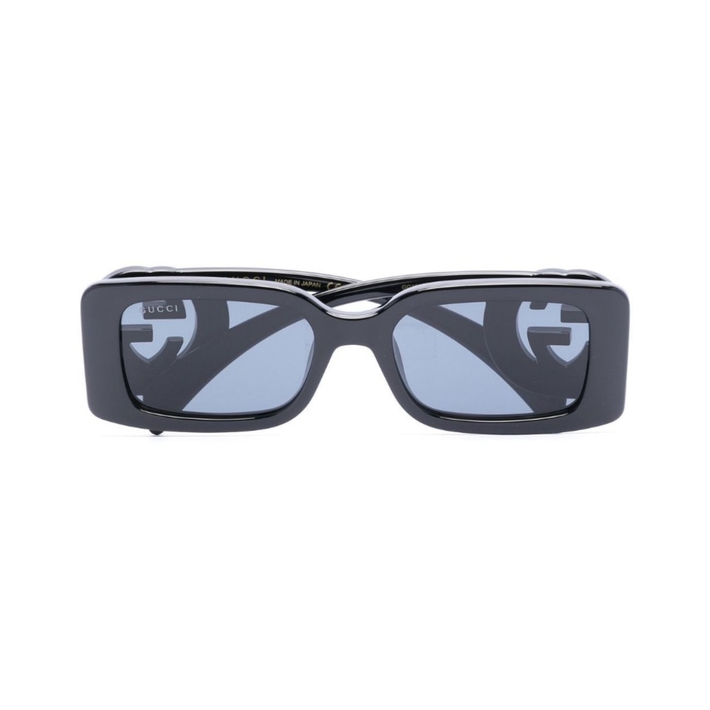 Gucci Rectangular Interlocking G Logo Sunglasses - image 3